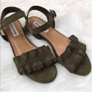 Steve Madden SHOES Olive green